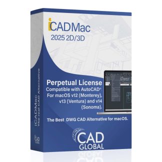 iCADMac 2025 2D/3D - Single Perpetual License