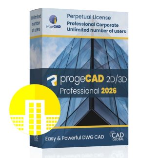 progeCAD City 2027 2D/3D Professional - Unlimited number of users